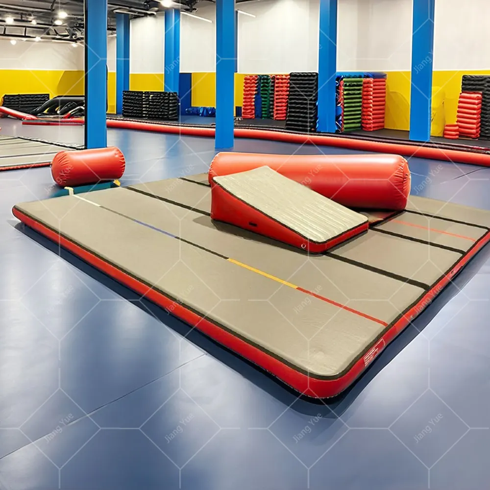 Parkour Trampoline Park Airtrack Equipment Cross Jump Air Tumble Track Inflatable Airtrack Obstacle Set
