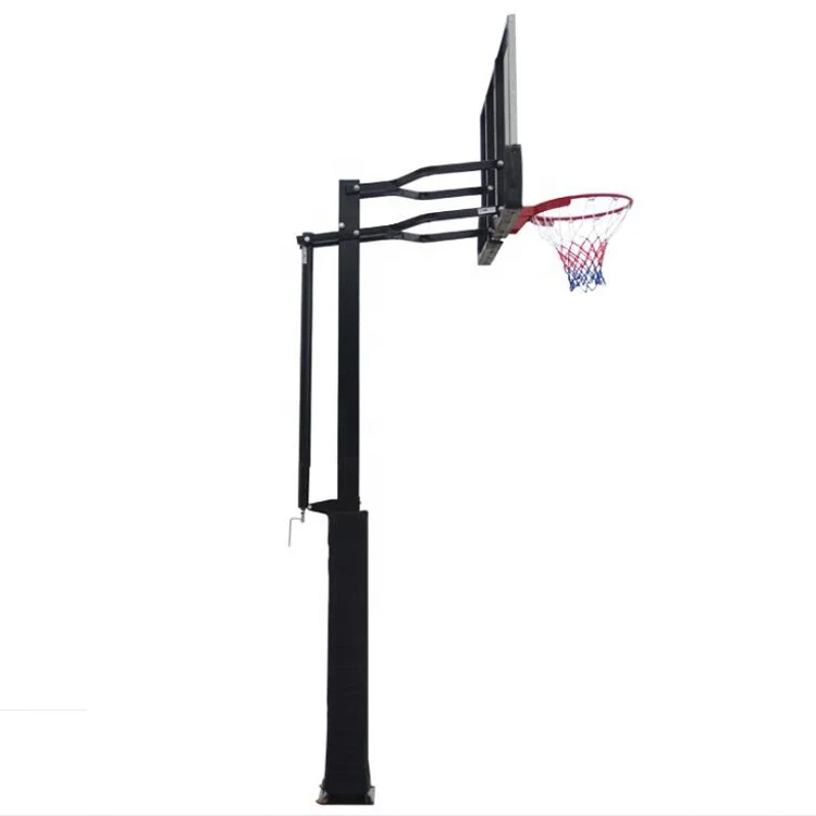 High Quality Height Adjustable Removable Fixed Inground Basketball Hoops Stand