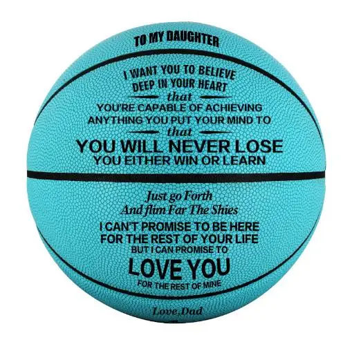 Персонализировать сплошным принтом изготовленные на заказ Носки с рисунком; Рождественский подарок баскетбольный мяч из полиуретана