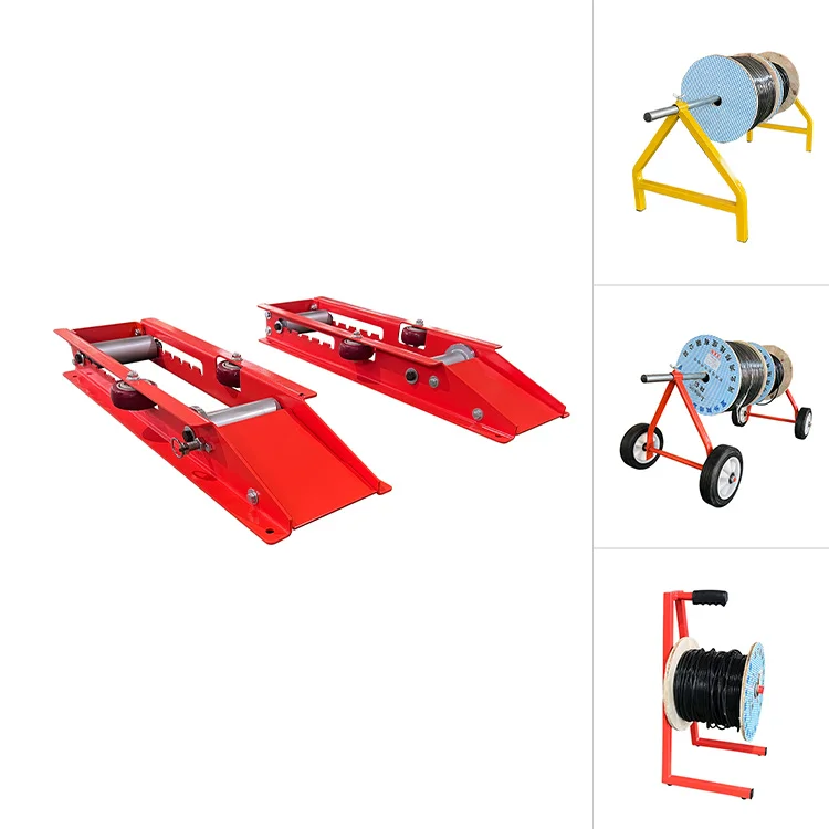 A-frame Cable Drum Stand folds flat for storage will fit in all vans cars A frame Universal Cable Drum Dispenser