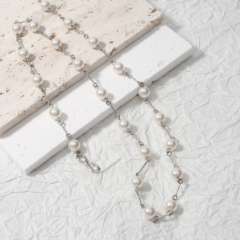 Hot selling adjustable collar pearl luxury necklace for women jewelry