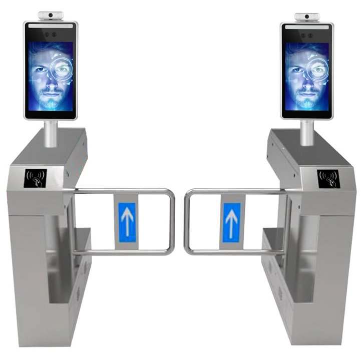 AI распознавание лица терминал RFID Скорость Ворота Пальчиковый контроль доступа турникет дверь для входа