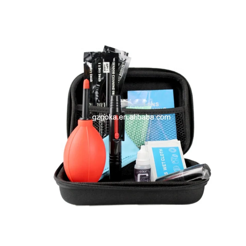 
Professional Cleaning Kit APS-C DSLR Cameras Sensor Cleaning Swabs with Carry Case Cameras Cleaning Tool 