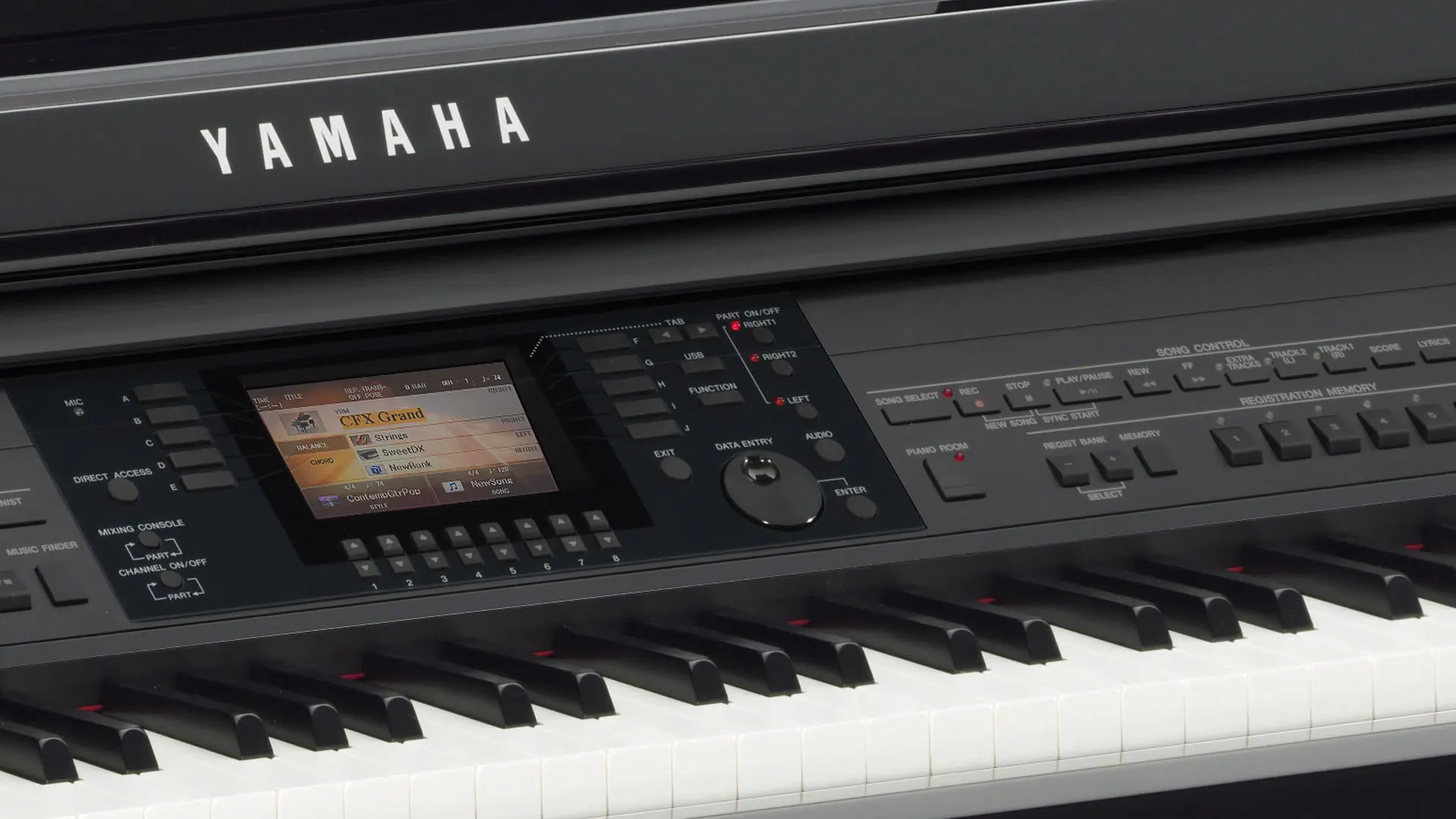 Yamahas Clavinova CLP701 88 Keys Digital Piano - High-end Home and Professional Performance Digital Piano