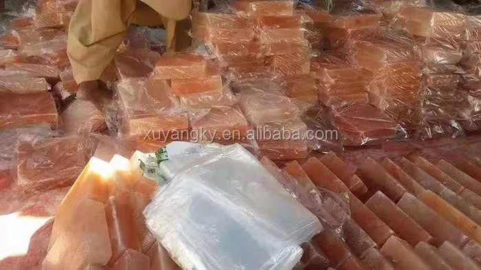 Высококачественная Гималайская соляная кирпичная розовая плитка комната для спа-барбекю