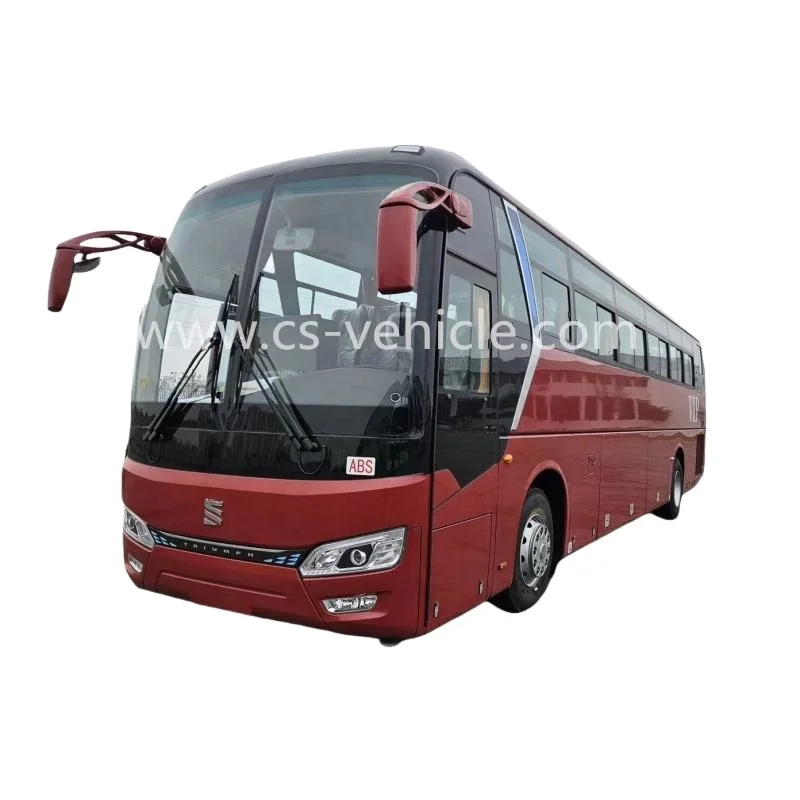 New Tenglong Bus 53 seats diesel engine  manual transmission Coach Bus for City Tour