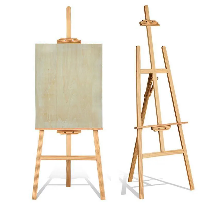 BOMEIJIA 175cm Ponderosa Pine Easel Used For Outdoor Painting,Product Display,Poster Display For Wholesale
