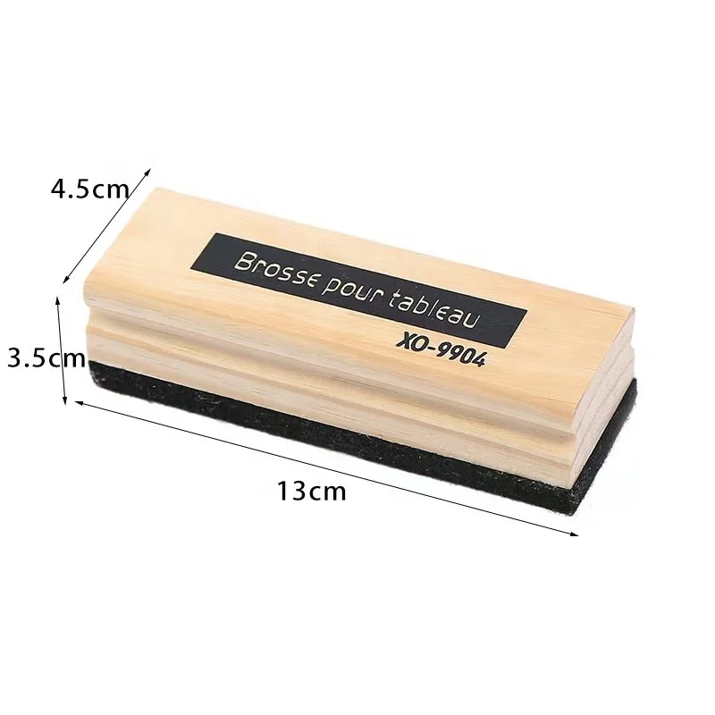 Manufacturers recommend high-end wooden chalkboard erasers wood white board cleaner