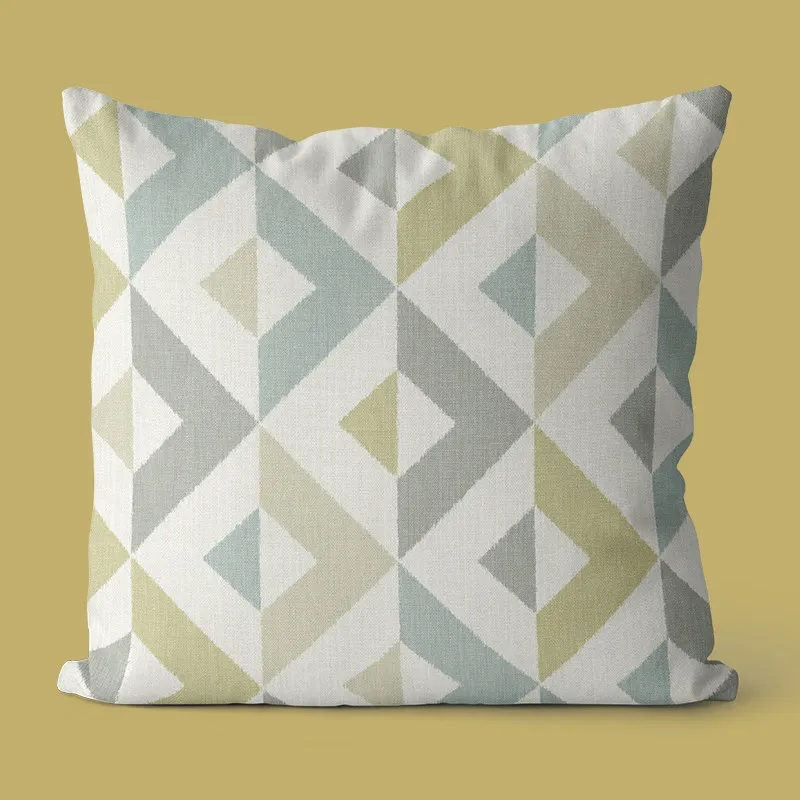 Hot sale new designs linen cushion cover fringe