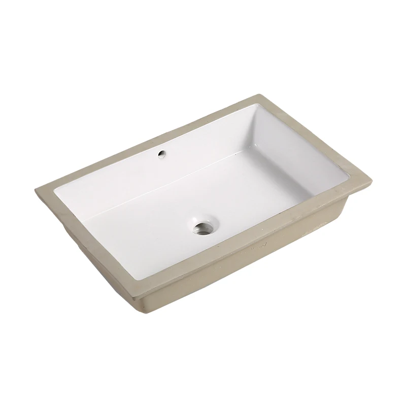 UR2511T Sanitary Ware Undermount Bathroom Hand Washing Sink Under Counter Installation Ceramic Washbasin