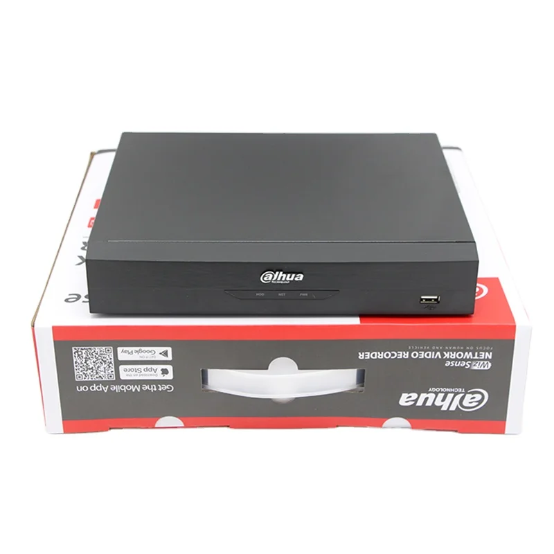 Dahua NVR5216-XI NVR5216-16P-XI 2024 Новый 16Ch 2HDDs 384 Мбит/с Wizmind распознавание лица ANPR 32MP 16CH POE NVR
