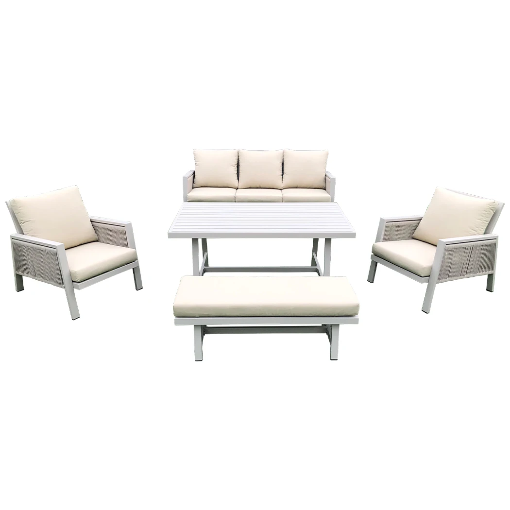 outdoor fabric uv furniture waterproof outdoor bamboo sofa outdoor modern sofa