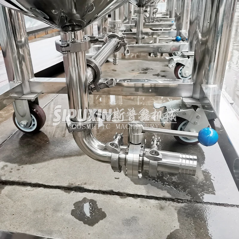 Stainless Steel Movable Manhole Sealed Storage Tank