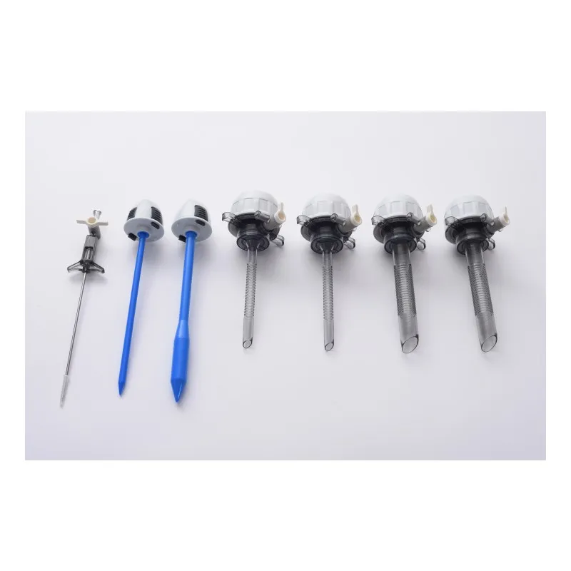 Disposable Laparoscopic Trocars Disposable Trocar Cannula Abdominal Surgical Instruments Plastic Ce 3 Years Sterile Blister Box
