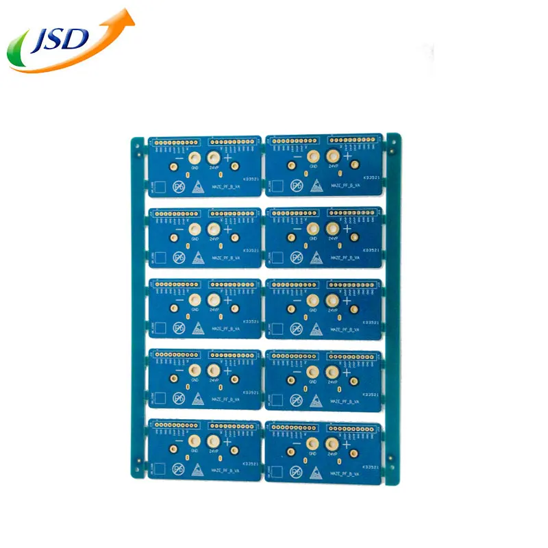 Подгонянная плата клавиатуры погружная Золотая печатная плата 60 механический синий цвет