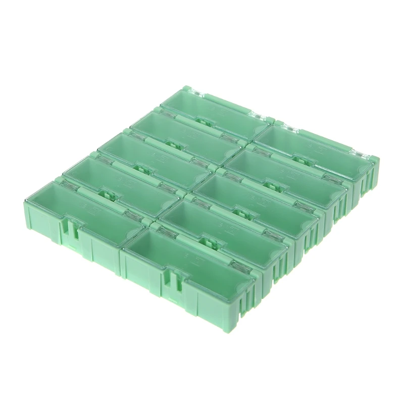 2 # SMD SMT электронные компоненты IC Контейнер Мини коробки для хранения