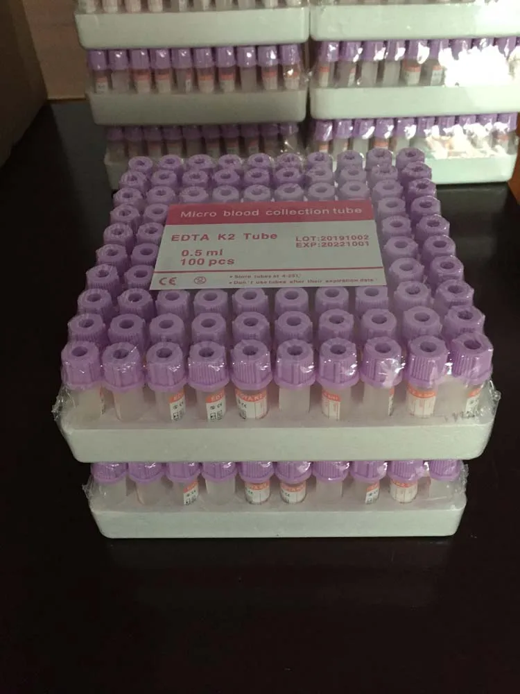 Микро EDTA K2 трубка для сбора