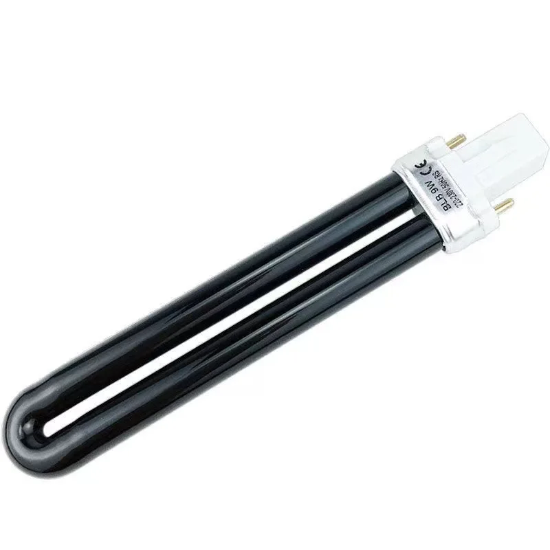 Компактная люминесцентная лампа 365 нм UVA PL-S G23 4 контакта 9 Вт Blacklight Blue lamp2G7 BLB