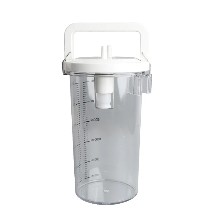 2021 Best Selling Autoclavable Suction Bottle Medical Suction Jar Suction Canister