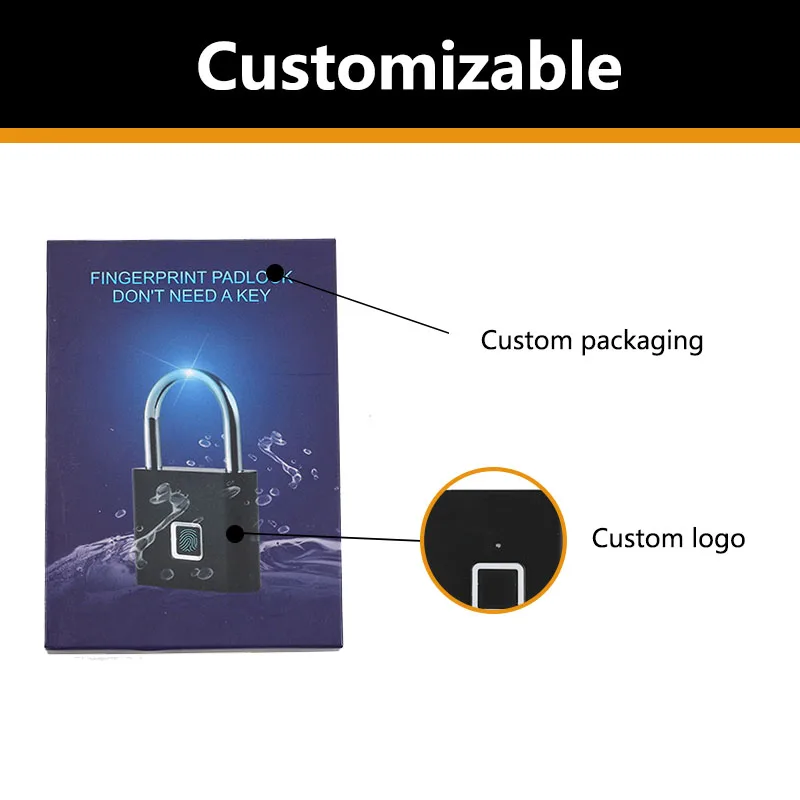 Brand New Padlock. Fingerprint Lock Smart Padlock In Good With Great Price