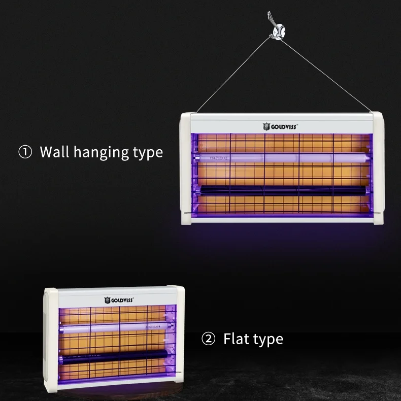 
20W New Silent UV Light Insect Trapping Sticky Glue Commercial Mosquito Killer Lamp 
