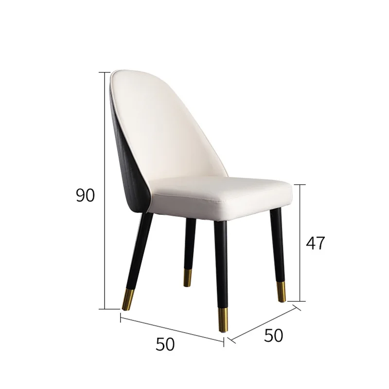 Hot Selling Indoor Modern Dining Chair Nordic Wooden Dining Chair With Backrest