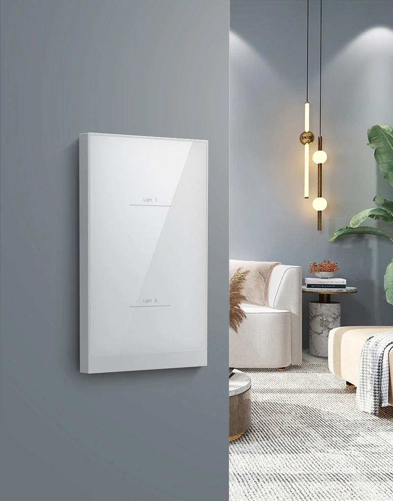 123 gang tuya smart light switch touch panel Alexa google assistant wall light switch