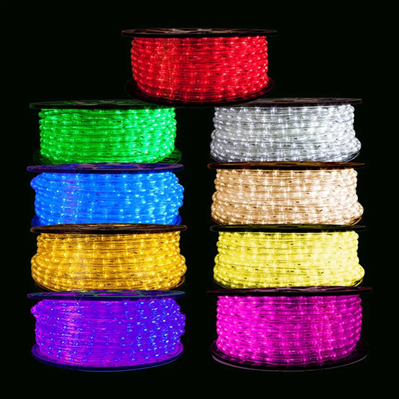 Outdoor LED waterproof rope light for Christmas decoration landscape decoration