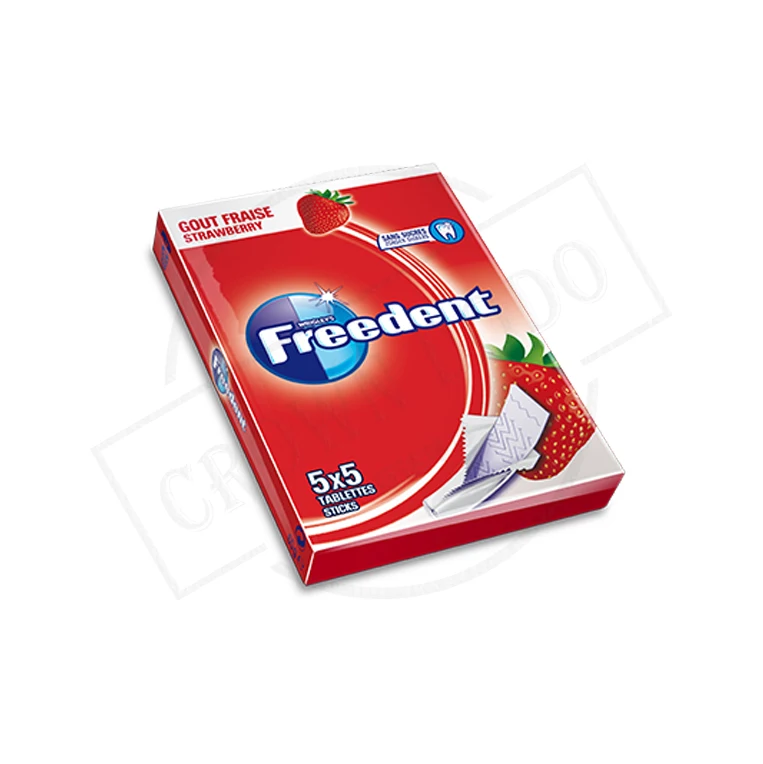 
Freedent chewing gum Mint 5stick*5bag*30pack 
