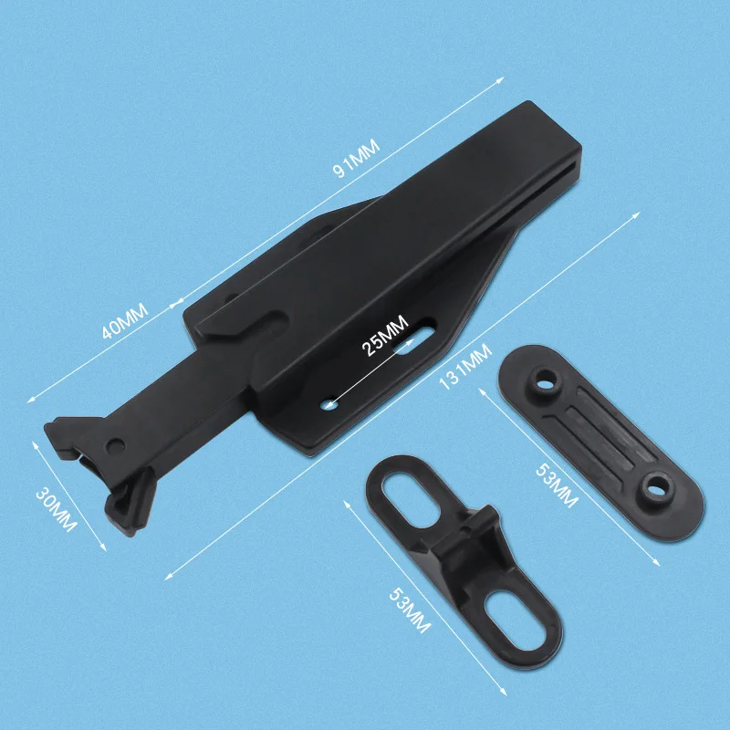 Spring Door Push Open Chassis Cabinet Latches TK 713B Magnetic Catch Touch Plastic OEM Glass Rohs Double Small Freight Material