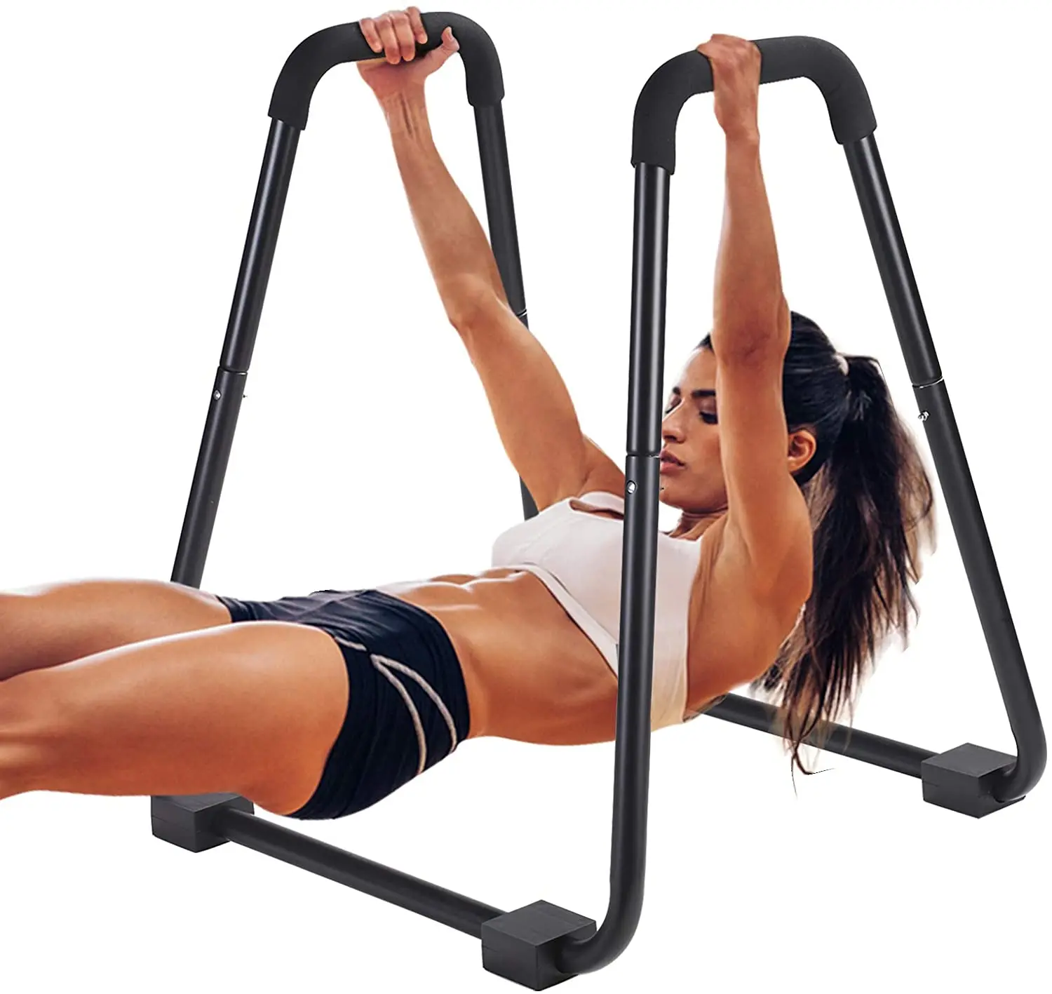 ip Bar, 400 LBS Dip Stand Station, Strength Training Calisthenics Fitness for Home Workout