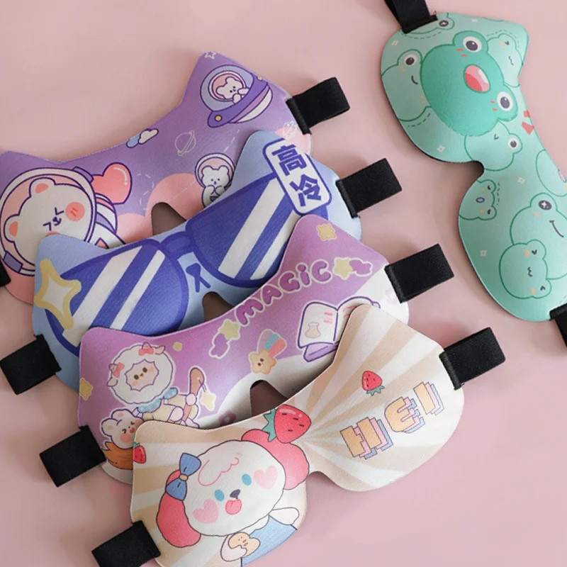 New Product Hot Selling Sleep Blindfold For Children And Adults 3D Cartoon Eye Mask