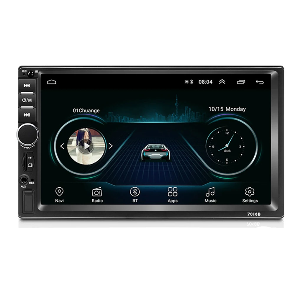 2 din Mirror Link 7 Inch Steering Wheel Control Radio Cassette Player Autoradio Car MP5 Player Car Radio