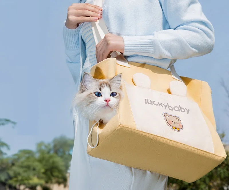 Cute Cat Bag Shoulder Travel Carrying Pet New New Pet Carrier Bag Dog Carrying Handbag Pet Carriers