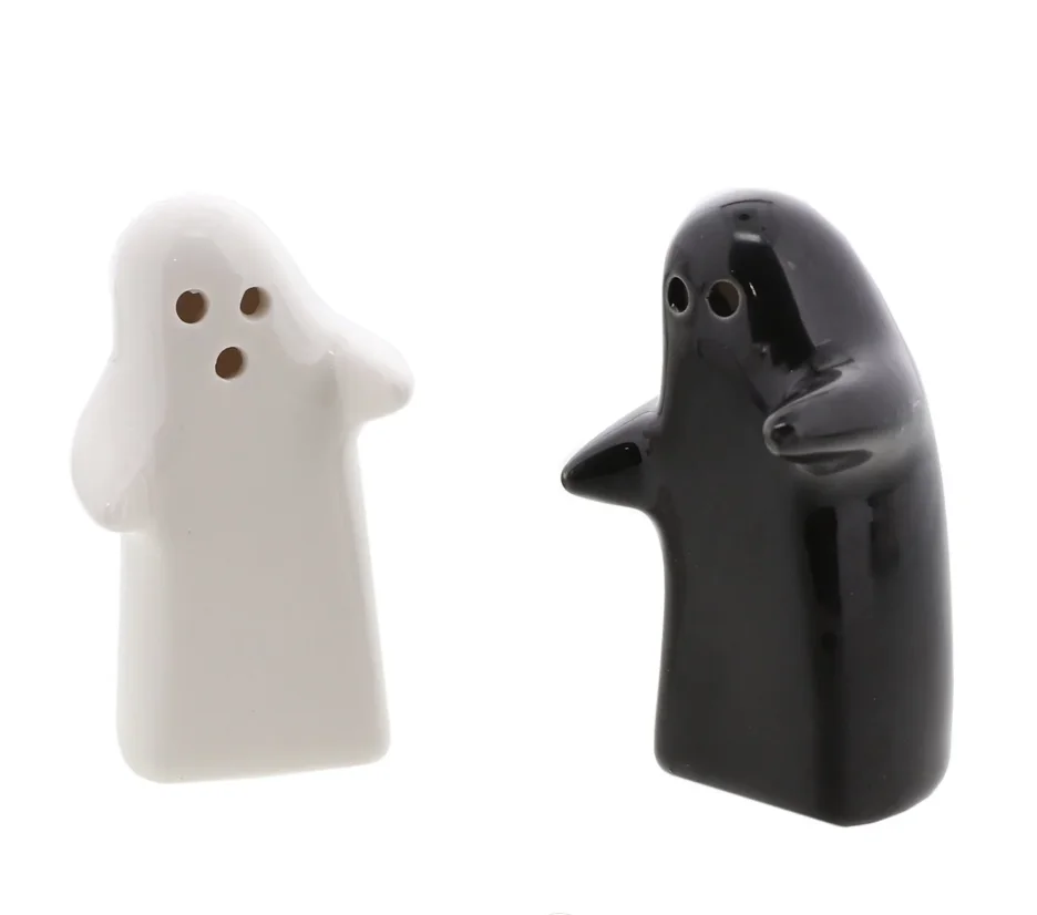 Hugging Ghosts Salt and Pepper Shakers
