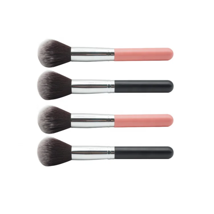 Powder Brush Customized Accepted High Quality Makeup Tools Blush Brush Wholesale Nylon Head Material Fast Base