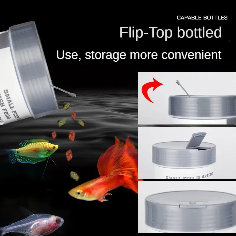 Factory direct wholesale of aquarium products, specialized fish food for small fish