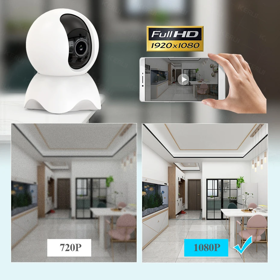 Tuya WiFi PTZ Camera 1080P Smart IP Camera RTSP Wireless Security Camera with Auto Tracking With Alexa Google Home