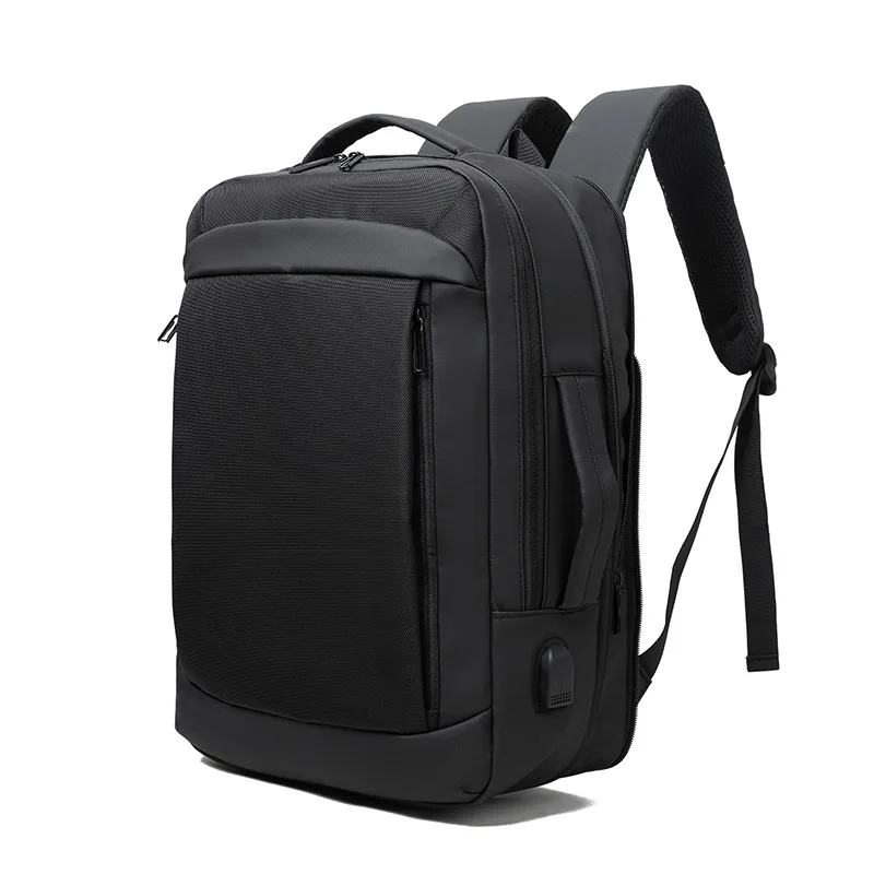 Anti theft 17 inch large convertible laptop business backpack bags for men women travel computer rucksack with usb charger port