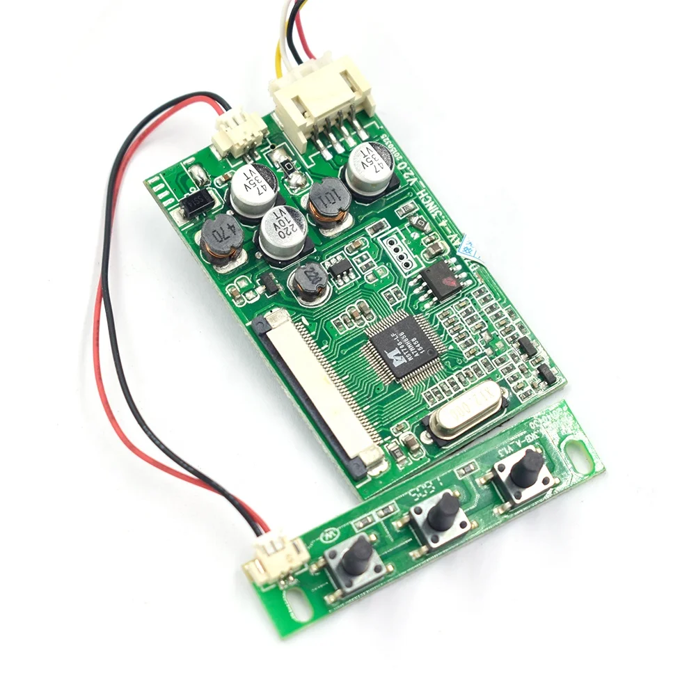 Mini 4.3 inch 480xRGBX272 Dashboard Digital Car TFT LCD Color Monitor lcd display