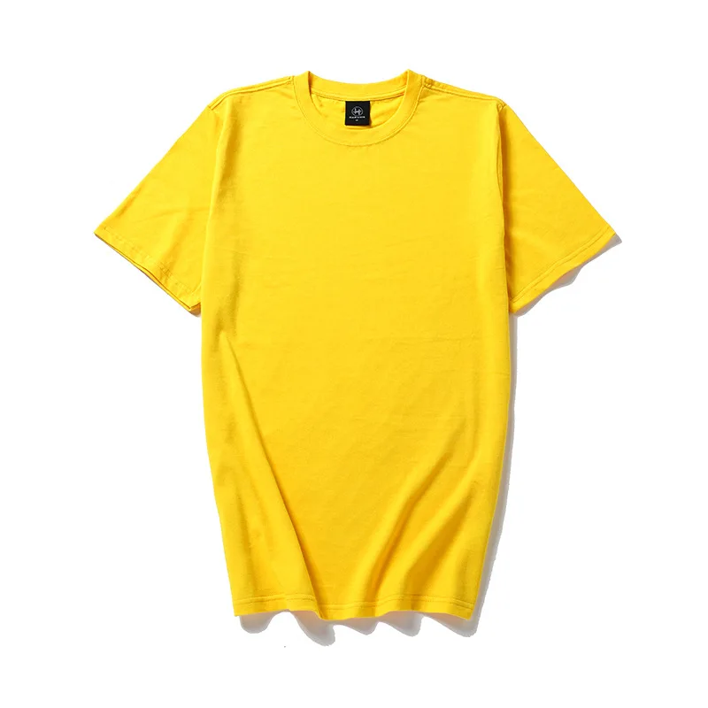 brand custom 100% cotton wholesale plain white graphic tees hip hop men t-shirt