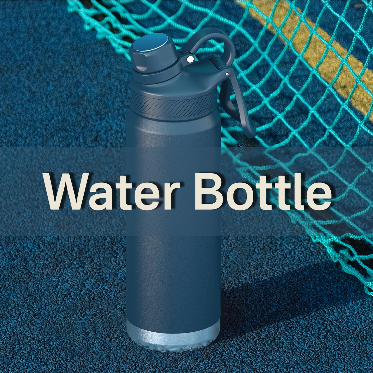 wholesale custom logo hot selling insulated stainless steel custom sports thermos water bottle sport waterbottle
