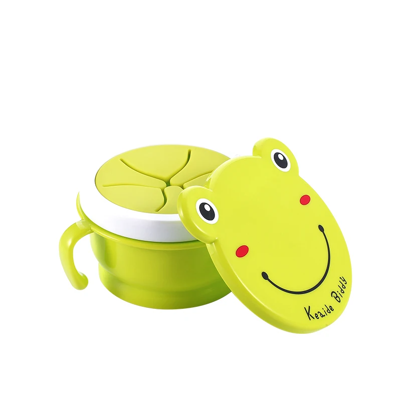 
baby plastic 2 in 1 snack cup & spill-proof cup for kids snack catcher children snack keeper 