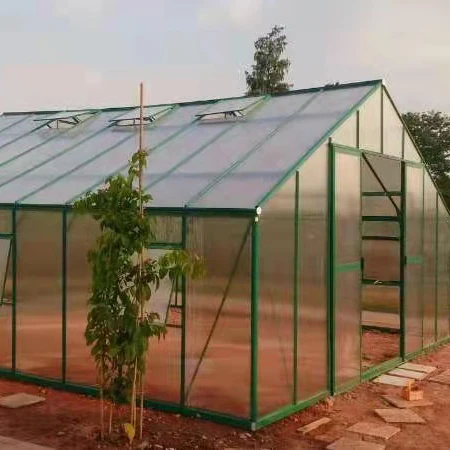 Commercial glass greenhouse used for sale