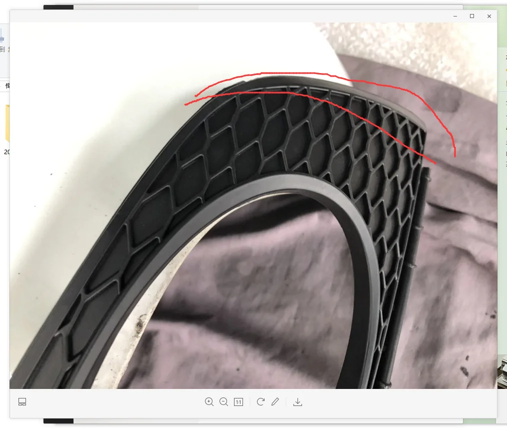 Automotive Parts TTRS Style Rear Bumper Lip For 2008-2014 Audi TT MK2 8J Upgrade AUDI TTRS Rear Diffuser