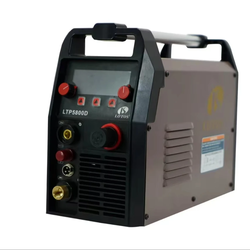 Lotos LTP5800d портативная плазменная машина для резки 60/80 Ампер 16 мм плазменный резак металла цена черного подарка Friday