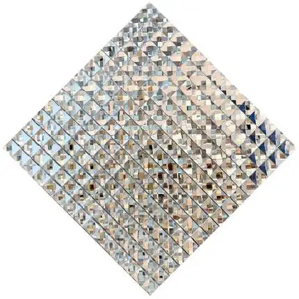 Mirror Crystal Glass Mosaic Tile