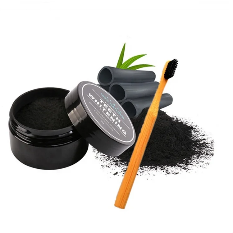 Anduuk Customized OEM ODM 100% Natural Organic Activated Coconut Charcoal All Natural Teeth Whitening Powder with OEM ODM