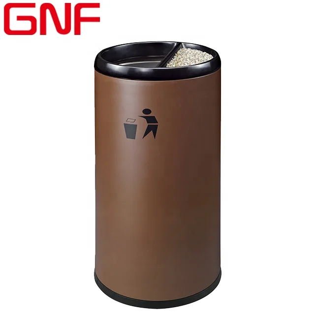 GNF hotel trash bin ground ash barrel metal ashtray