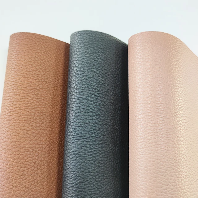 Embossing PVC Artificial leather Raw Material For shoe PVC Handbag Leather